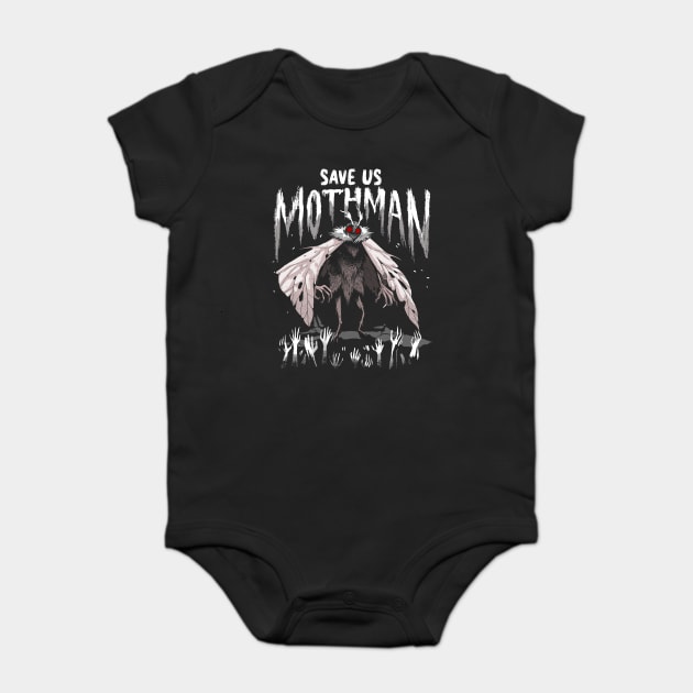 Save Us Mothman Baby Bodysuit by GoshWow®